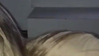 Girl Next Door Sucking Two Big Cocks of Her Friends
