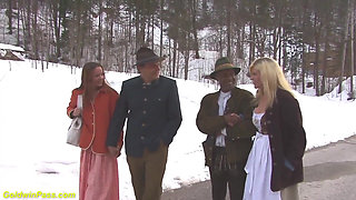 Monster cock oktoberfest orgy