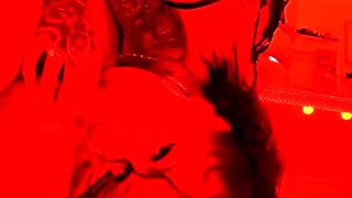 Blonde tight pussy babe solo toy fun in glamour masturbation