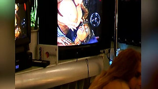 Bukkake Casting - Blonde Slut Gets Her Face Drenched in Cum