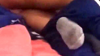 I Don't Want to Go to College Today!! I Want You to Put Them in the Back!! Hot Mexican Schoolgirl Tasting Cum!