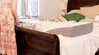 Busty Milf Stepmother Fucked While Ironing
