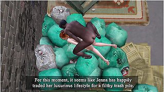 Car Toon - Horny Housewife Gets Humiliated By Homeless Men - Part 1 - Ddsims