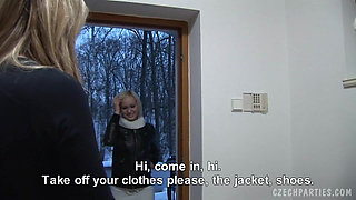 Czech Parties 4 - Part 1: Blonde Cum Lovers Party Fuckfest - POV Blondes Taking It in Every Hole