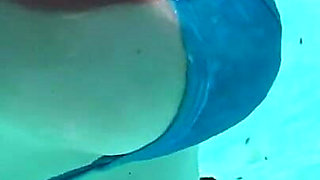 Artemisia Love Sexy Bikini Big Boobs Underwater Fetish at the Pool