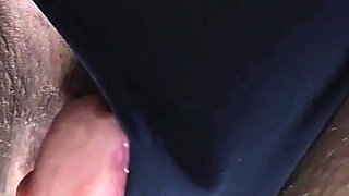 Stranger Slides Cock Under Her Short Dress and Creampies Her Pussy Hard on Crowded Bus - Risky Public Fuck