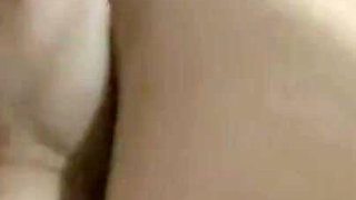 The Husband Touches Her While Three Men Fuck Her.