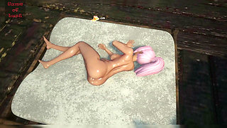 Gol Anime Pregnant Slave Gangbanged by Goblins in Bed