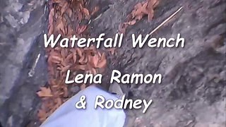 Vintage Hairy Girl Big Labia Sloppy & Messy! Lena