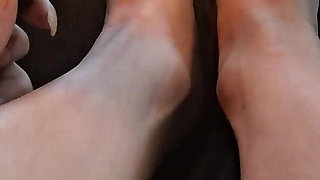 Dripping Candle Wax Over My Perfect Feet