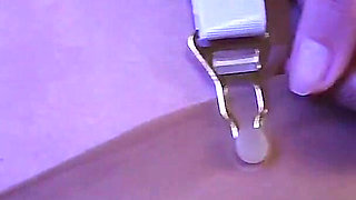 Elegant Appearance for a Dildo Fucking