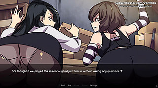 Two Big Ass Stepsisters Enjoy Stepbrother's Big Cock Doggystyle. Hot Anal and Pussy Sex with Creampies - Naruto Kunoichi Trainer