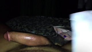 Amateur girlfriend handjob and anal with cumshot