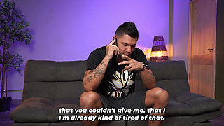 Beautiful Big Ass Latina Gets Fucked by Tiba on the Couch