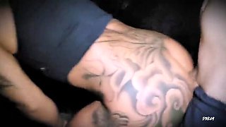 I made my friend's girlfriend suck and cum in his ass to keep his secret