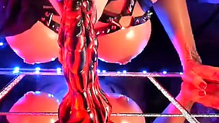 Hijab Virgin Fills Her Holes With Demon Cock