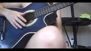 Music Girl Pays with Sex to Enter the Band and She Really Loves Cock Because She Swallows It All and Is Left Asking for More