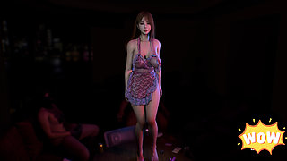 3D Hot Korean Slut Got Fucked by BBC