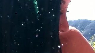 Horny Latina step sisters Gianna and Sabrina in hot first lesbian fuck