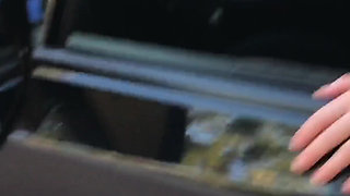 Break-up sex on the car