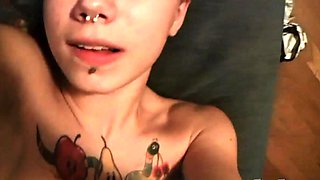 Tiny Emo Web Cam Teasing