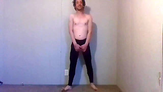 Trying Clothes on Dressing and Undressing - Black Jeggings Part 7