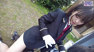 Rail-tease Rendezvous with a Short-cut Cutie Savoring Every Warm Drop Part.2