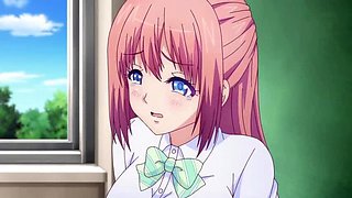 Confession... 02 - Hentai (Russian subtitles) - Blowjob, Public, School, Big Boobs, Creampie
