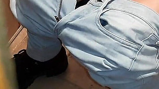 I Caught a Stranger Masturbating on the Toilet in a Public Restroom and We Came at the Same Time