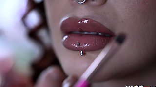 Redhead Apras Shy Tight Pussy Welcomes Horny Dick