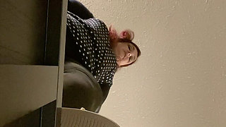 Hanging From Ledge - Will This BBW Stomp Your Fingers for You to Fall?