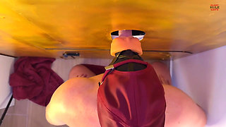Straight Young Boy with Big Cock at Gloryhole
