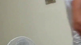 I Return From the Beach Excited, Great Masturbation in Front of Stepson and He Cums in My Pussy