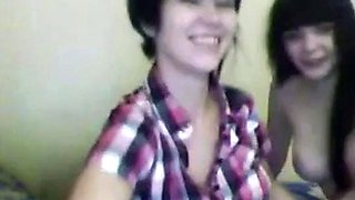 Russian Emo Girl Caught on Webcam