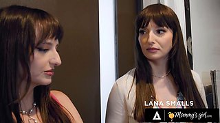 Stepmom Lexi Luna and Teacher Mindi Mink Punish Defiant Small-Tits Petite Lana Smalls