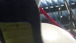 Horny Girl Squirt Naked at the Gym