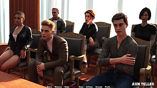 Busty Judge MILF's Pussy Destroyed by Hung Student Lawyer After Court Session - Law College Part 1