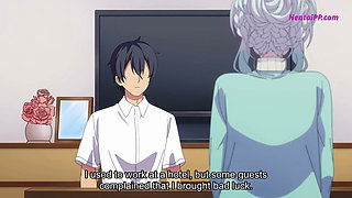 The Ring Glows Hotter as She Returns to Him, and the Yuki-Onna Widow Spreads Her Ass on the Tatami, Begging Him to Breed Her