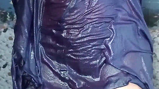 Priya’s New Bathing Video in Petticoat - Hot Bathing