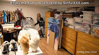 We\u2019re Not Here! Shalina Devine, Betzz & Joe di Marco for SinfulXXX