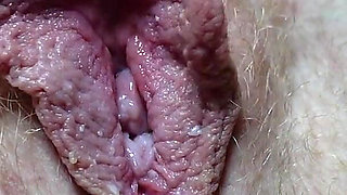 Extreme Closeup Pussy Fingering Masturbation