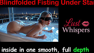 Blindfolded Fisting Under Stars - English Sex Story