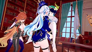 Venti, mavuika, futanari femboy