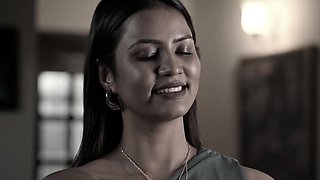 Sleaze indian milf has A load of peak all over moth
