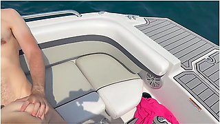 Wife Fucked And Gets Double Creampie On Boat From Husband And His Friend / Sloppy Seconds