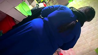 Desi Mallu Hot Wife Fucked In Kitchen When she Cooking For Husband, but she fucked by Husband's Friend