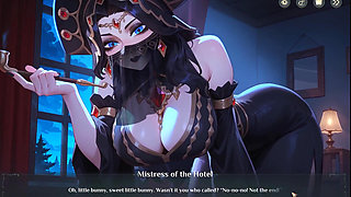 Hotel Tales SPOOKY HENTAI Game Ep.4 the MISTRESS of this HORROR place wants us !