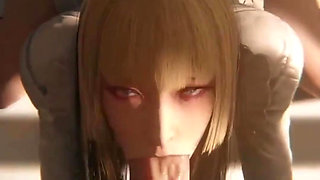 Lili Deepthroating a Gooner Cock Like She Fucking Means It