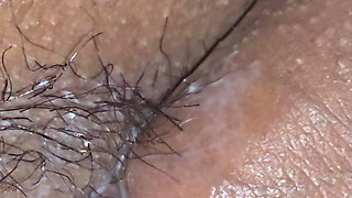 Close-up of my vagina being penetrated by stepbrother