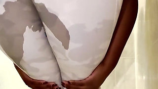 Pissing My Pants in the Bathroom